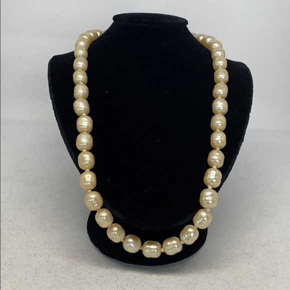 Beautiful baroque pearl necklace - Picture 4 of 7